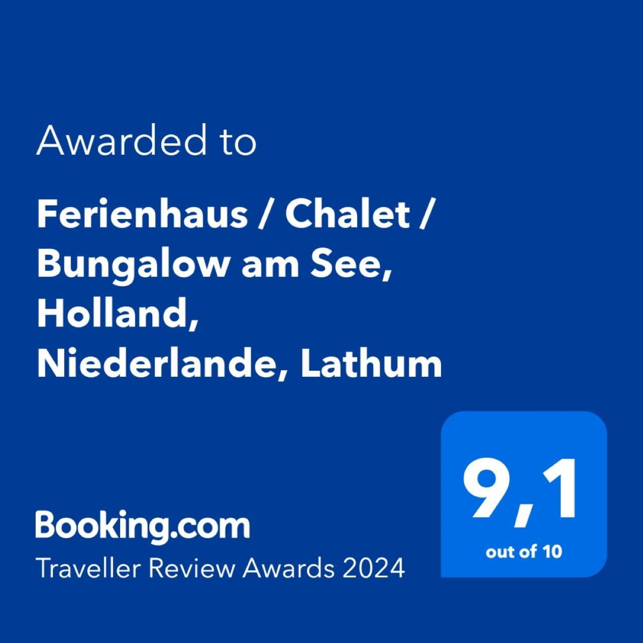Ferienhaus / Chalet / Bungalow Am See, Holland, Niederlande, Lathum Kültér fotó